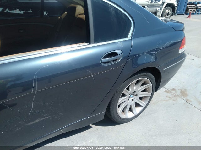 2003 BMW 7 SERIES 745LI VIN: WBAGN63463DR12434
