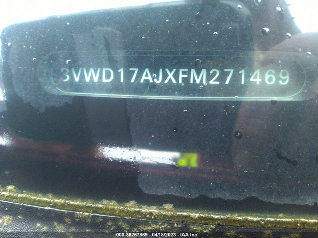 3VWD17AJXFM271469 Volkswagen Jetta Sedan 1.8t Se