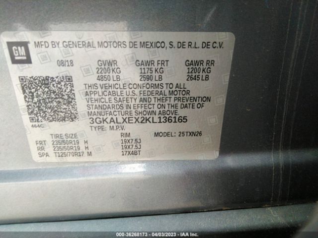 3GKALXEX2KL136165 GMC Terrain Denali
