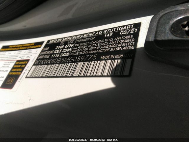 W1KWK8DB5MG089775 Mercedes-Benz C-class C 300