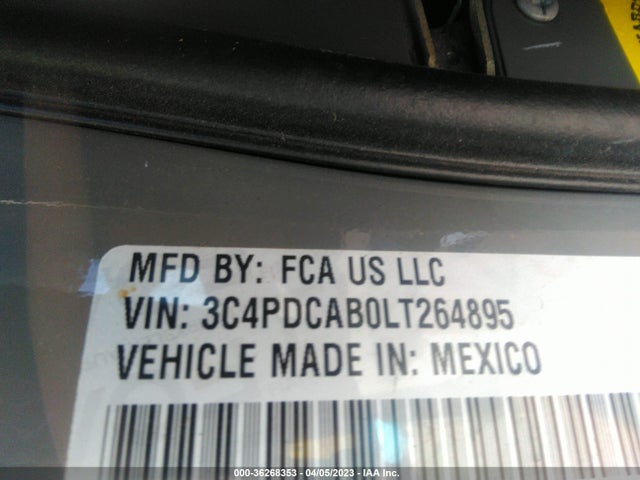 Dodge Journey Se Value 2020 3C4PDCAB0LT264895 Image 9