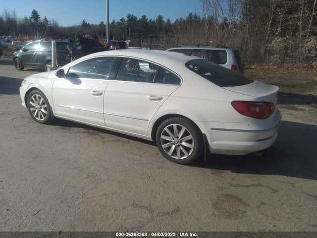 2012 VOLKSWAGEN CC SPORT PZEV VIN: WVWMP7AN8CE513844