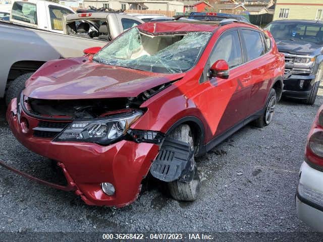 Toyota Rav4 Xle 2015 JTMWFREVXFJ053017 Image 2