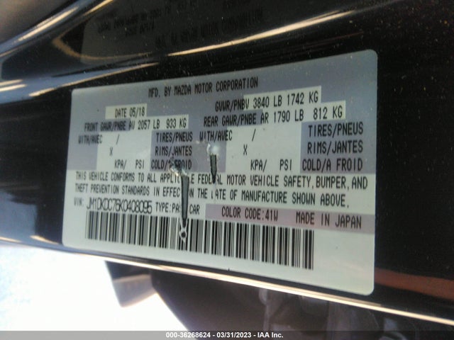 Mazda Cx-3 Touring 2019 JM1DKDC76K0408095 Image 11