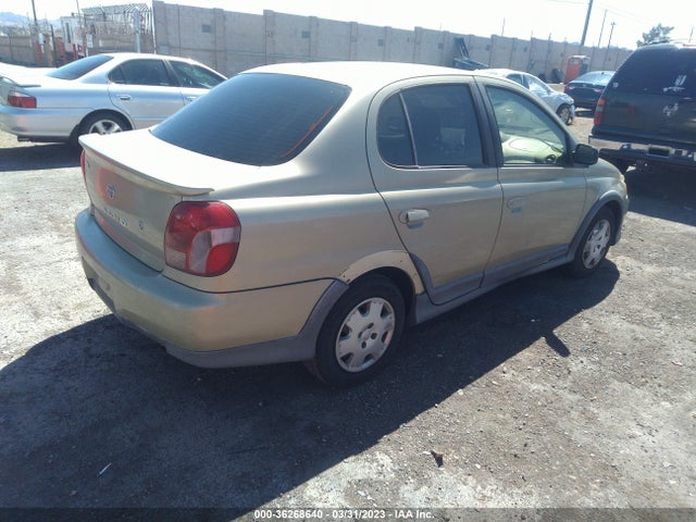 2000 TOYOTA ECHO VIN: JTDBT1234Y0001550