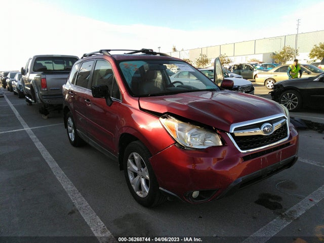2014 SUBARU FORESTER VIN: JF2SJAHC1EH474267