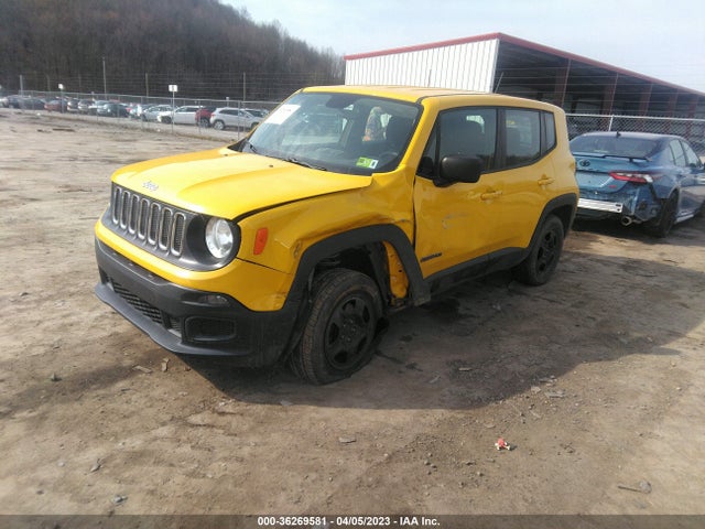 2016 JEEP RENEGADE SPORT VIN: ZACCJBAT1GPD39739