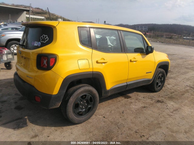 2016 JEEP RENEGADE SPORT VIN: ZACCJBAT1GPD39739