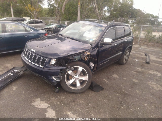 2016 JEEP GRAND CHEROKEE LIMITED VIN: 1C4RJEBGXGC392599