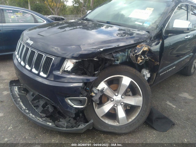 2016 JEEP GRAND CHEROKEE LIMITED VIN: 1C4RJEBGXGC392599