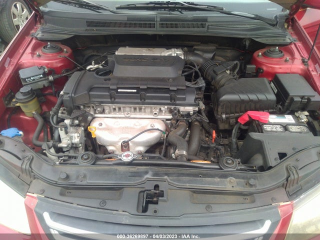 2009 KIA SPECTRA EX VIN: KNAFE221X95598639