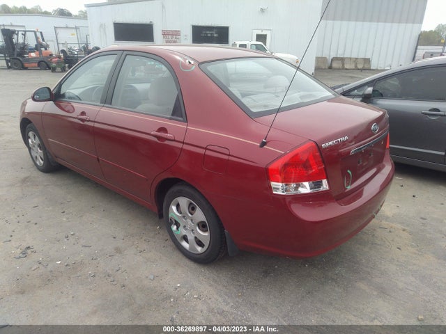 2009 KIA SPECTRA EX VIN: KNAFE221X95598639