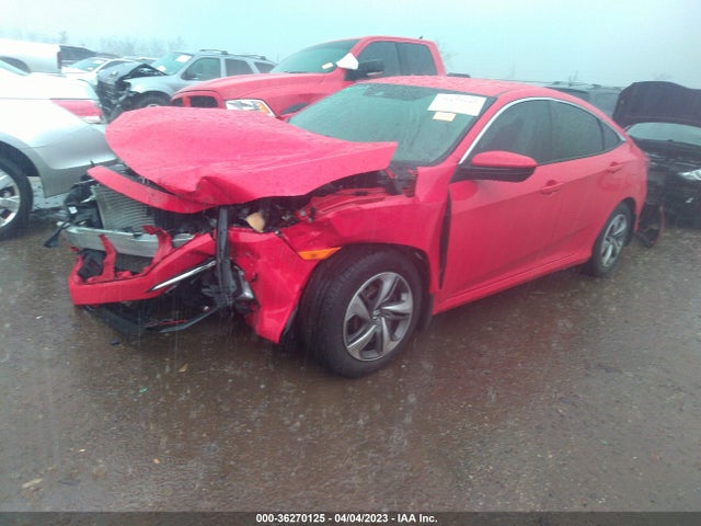 Honda Civic Sedan Lx 2019 2HGFC2F60KH563025 Image 2