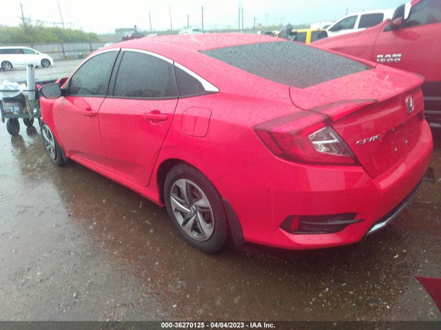 Honda Civic Sedan Lx 2019 2HGFC2F60KH563025 Image 3
