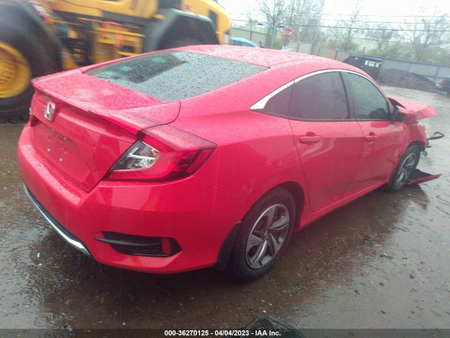 Honda Civic Sedan Lx 2019 2HGFC2F60KH563025 Image 4