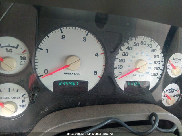 2004 DODGE RAM 2500 SLT VIN: 3D7KU28C64G217745
