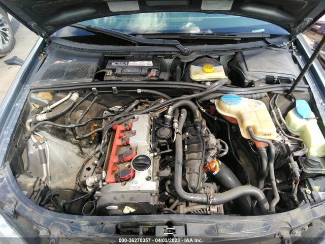 2005 AUDI A4 2.0T VIN: WAUAF68E85A522833