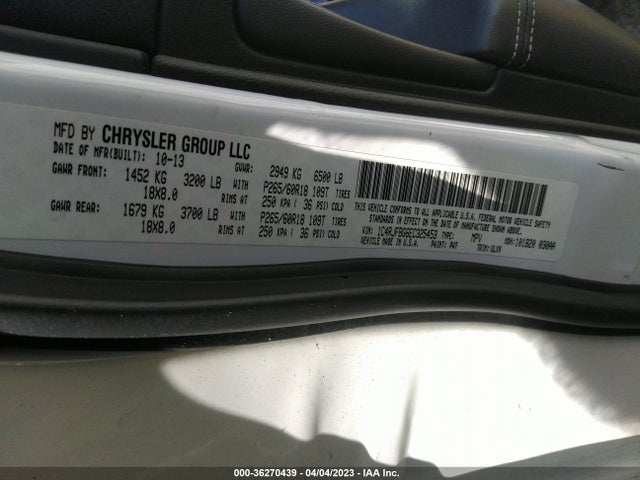 1C4RJFBG6EC325453 Jeep Grand Cherokee Limited