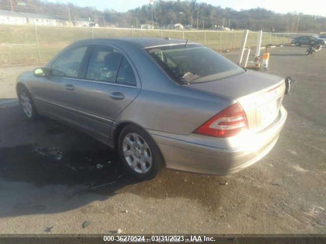 2006 MERCEDES-BENZ C 350 WDBRF56H36F732224 Photo 2