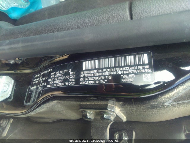 ZACNJCABXMPM17109 Jeep Renegade Sport