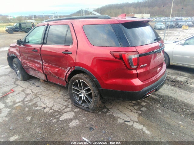 2017 FORD EXPLORER SPORT VIN: 1FM5K8GT3HGD20264