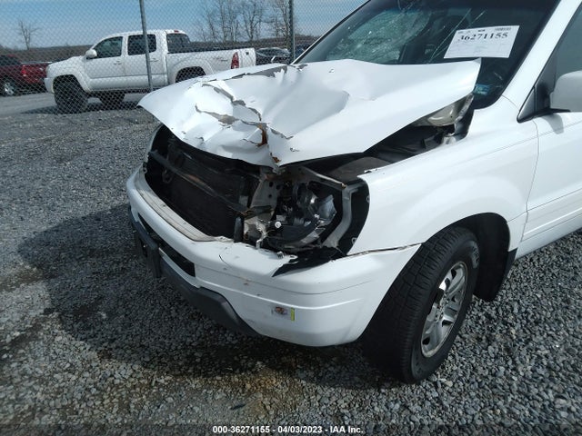 2005 HONDA PILOT EX-L VIN: 5FNYF18535B039391
