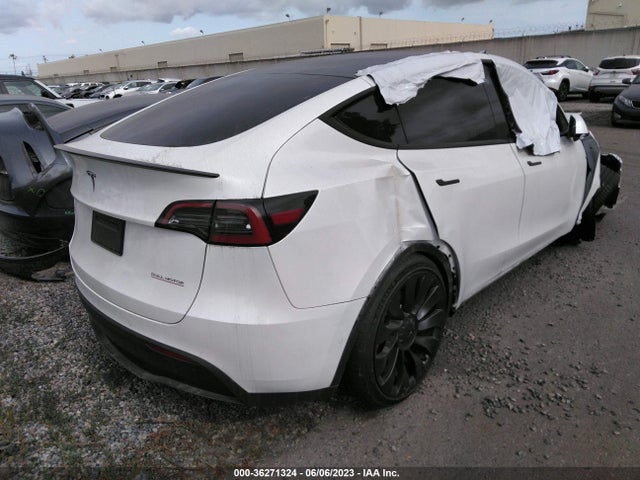 Tesla Model Y Performance 2022 7SAYGDEFXNF493703 Image 4