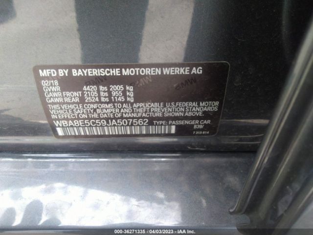 WBA8E5C59JA507562 BMW 3 Series 328d