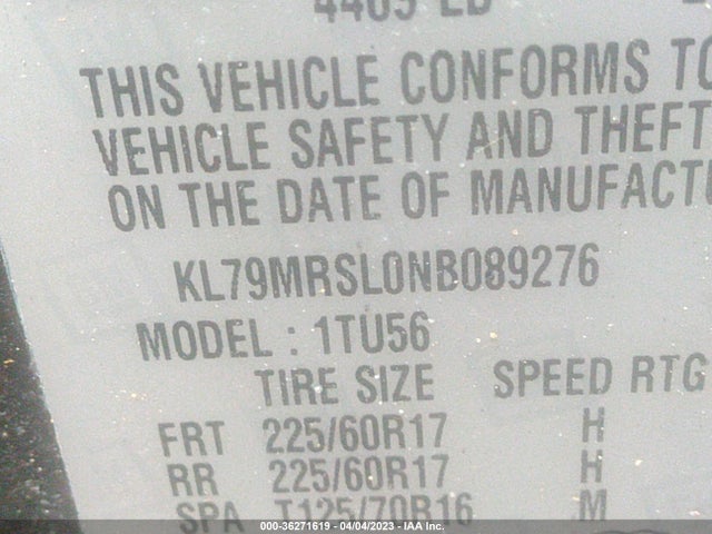 Chevrolet Trailblazer Lt 2022 KL79MRSL0NB089276 Image 9