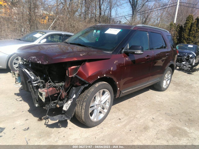 2016 FORD EXPLORER XLT VIN: 1FM5K8D82GGC79592