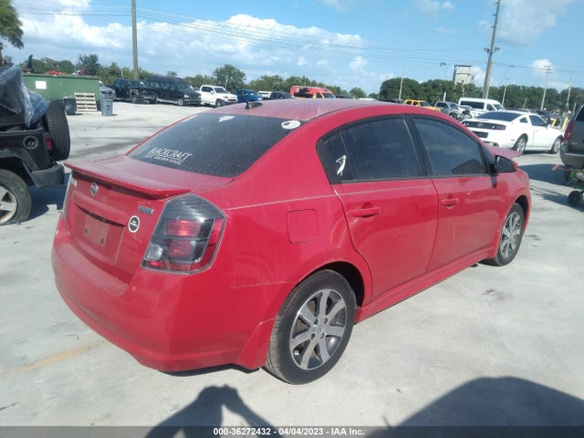 2012 NISSAN SENTRA 2.0 SR VIN: 3N1AB6AP7CL658132
