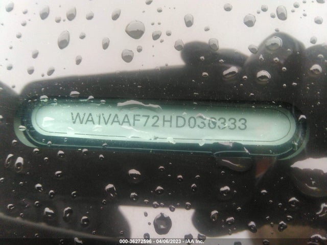 WA1VAAF72HD036333 Audi Q7 Prestige