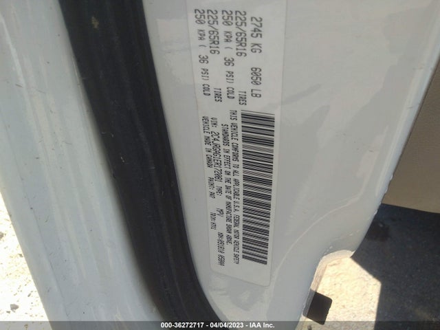 2C4JRGAG1ER172081 RAM Cargo Van Tradesman