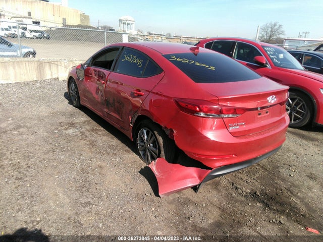 2018 HYUNDAI ELANTRA SEL VIN: 5NPD84LF8JH292888