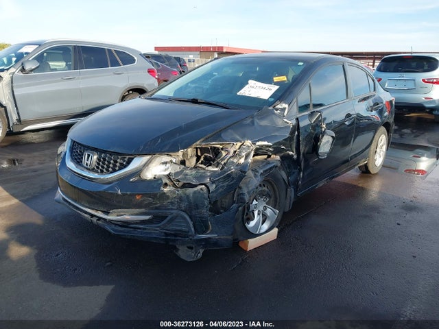 2015 HONDA CIVIC SEDAN LX VIN: 19XFB2F54FE107538