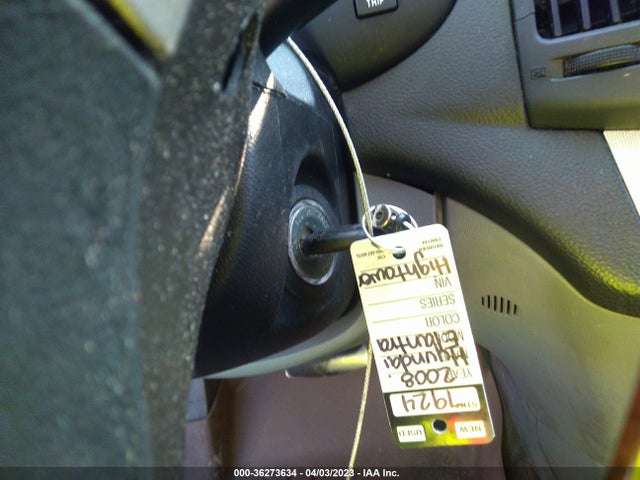 2008 HYUNDAI ELANTRA GLS/SE VIN: KMHDU46D28U289616