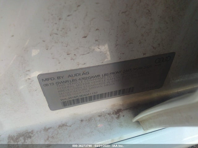 WAUAFAFL9EA041137 Audi A4 PREMIUM