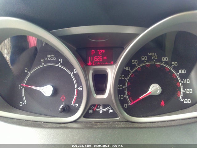2013 FORD FIESTA SE VIN: 3FADP4EJ1DM103958