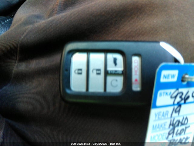 Honda Pilot Ex-l 2019 5FNYF5H57KB003111 Image 3