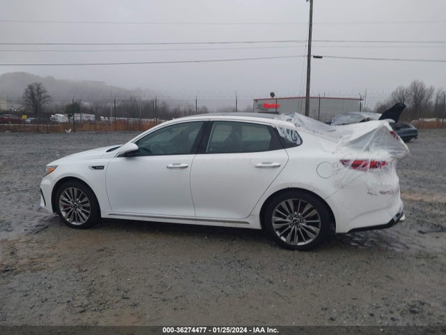 2019 KIA OPTIMA SX TURBO VIN: 5XXGV4L23KG380036