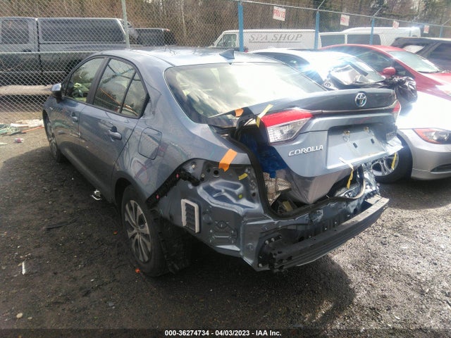 2021 TOYOTA COROLLA HYBRID LE VIN: JTDEAMDE0MJ030227