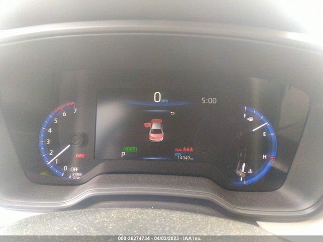 2021 TOYOTA COROLLA HYBRID LE VIN: JTDEAMDE0MJ030227