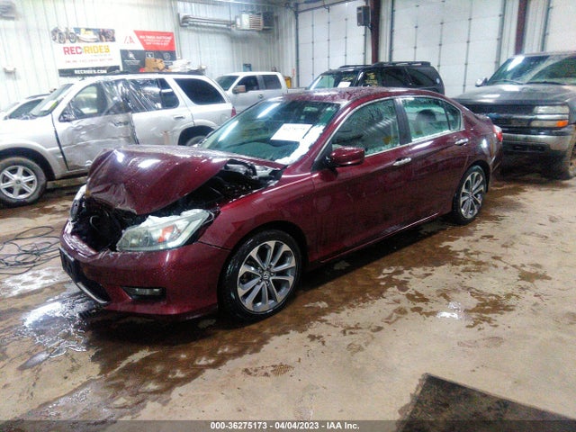 Honda Accord Sedan Sport 2014 1HGCR2F50EA287490 Image 2