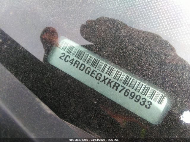 2C4RDGEGXKR769933 Dodge Grand Caravan Gt