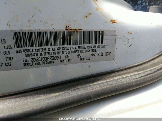 2C4RC1CG8FR583641 Chrysler Town & Country Touring-l
