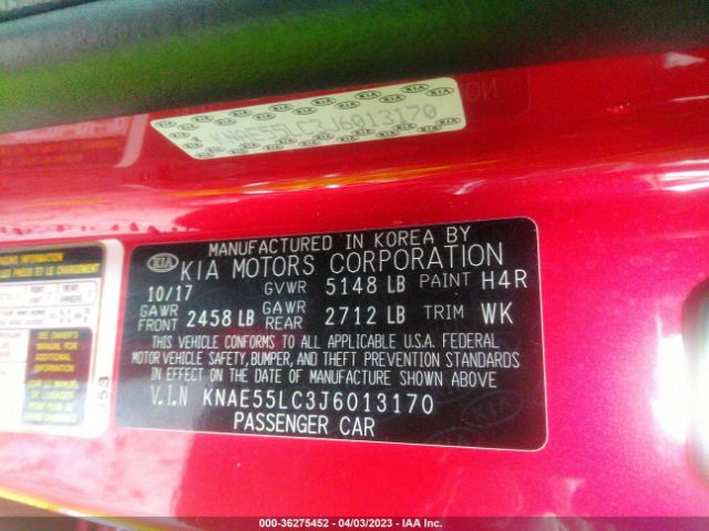 KNAE55LC3J6013170 KIA Stinger Gt2