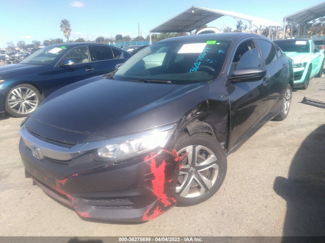 Honda Civic Sedan Lx 2017 2HGFC2F57HH547646 Image 2