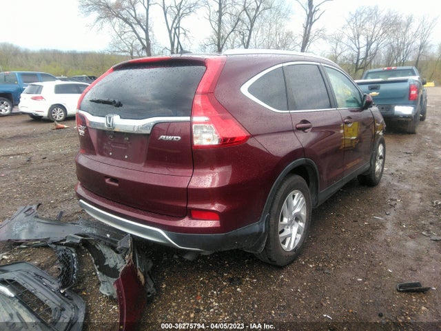 2015 HONDA CR-V EX-L VIN: 5J6RM4H74FL040071