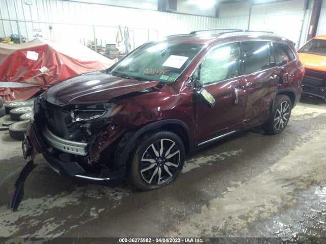 2019 HONDA PILOT ELITE VIN: 5FNYF6H06KB087268