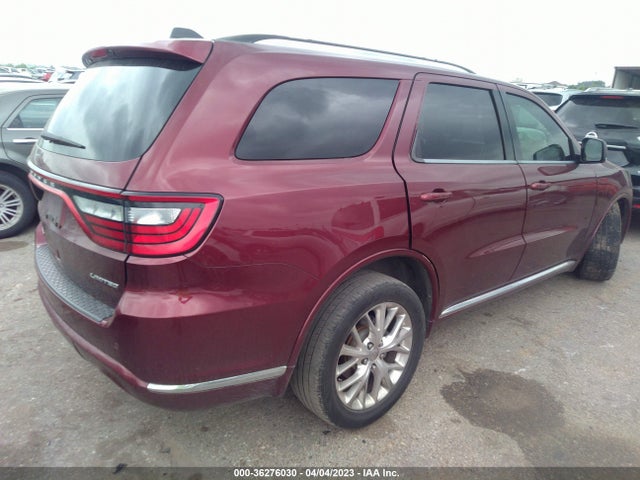 Dodge DURANGO LIMITED 2016 1C4RDHDG8GC322461 Image 4